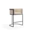 Manhattan Comfort Cosmopolitan Counter Stool in Cream and Black CS008-CR - alternate 1